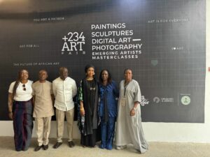 Minister Lauds Ecobank, Others. Advocate Public-Private Collaboration to Foster Sustainable Art Industry.