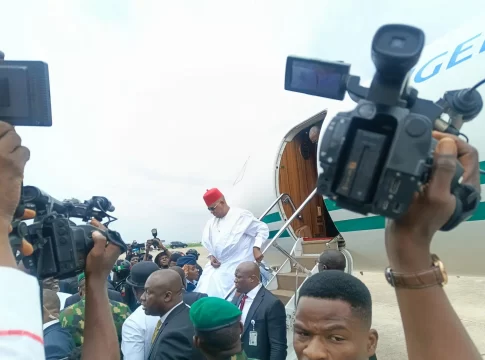 Shettima arrives in Asaba to welcome Oborevwori into the APC