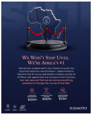 Sujimoto Defies Economic Chaos: ₦7.2B Paid in Salaries in 12 years, assets worth over ₦100B, and Nigeria’s Tallest Building on the Rise