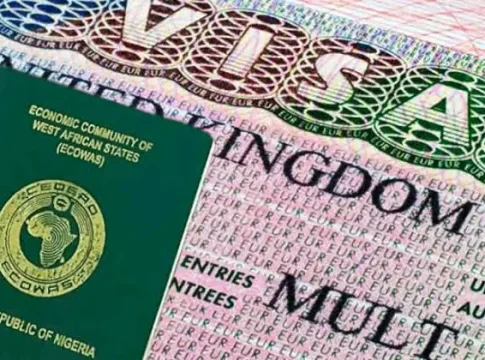 Nigerian-passport-UK-visa UK Plans Visa Restrictions for Nigerians, Pakistanis, and Sri Lankans Over Migration Concerns