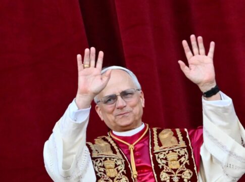 VATICAN-RELIGION-POPE-CONCLAVE Robert Francis Prevost Becomes Pope Leo XIV: The First American Pontiff in Catholic History