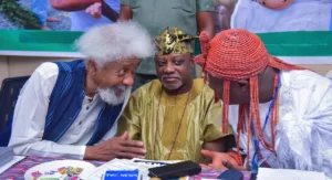 Soyinka, Ooni Hail President Tinubu’s Efforts in Elevating Nigerian Culture Globally