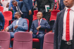 Executive Governor of Enugu State enjoying the event