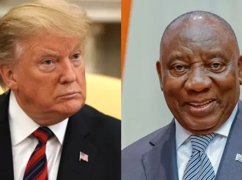 trump and SA president South African President to Meet Trump Over Growing Diplomatic Tensions